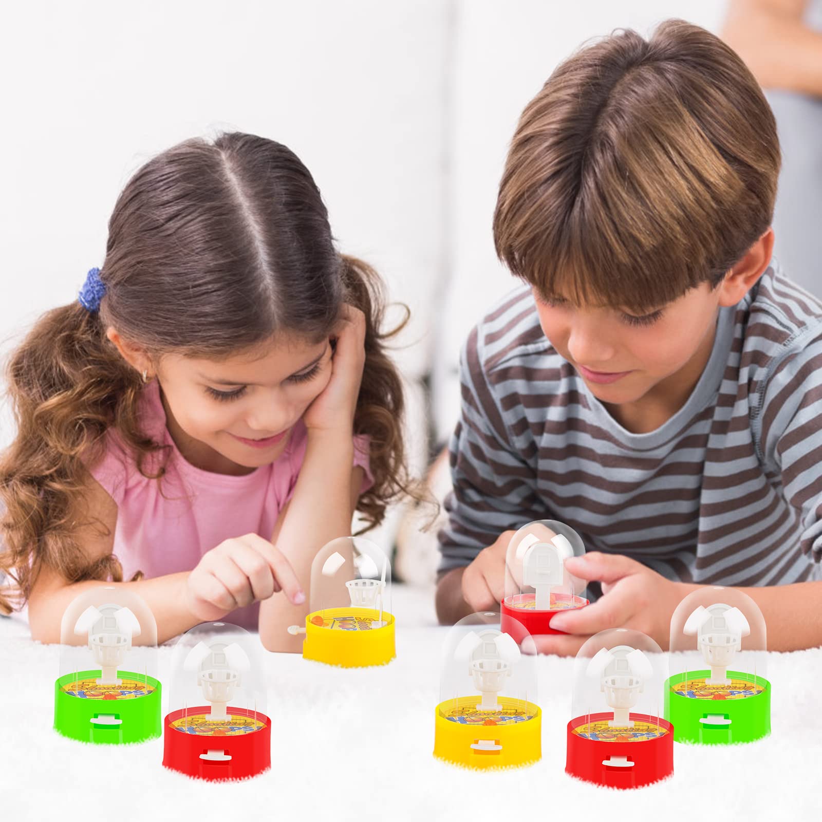 Waenerec 28-Piece Mini Finger Basketball Games - Fun Party Favors for Kids