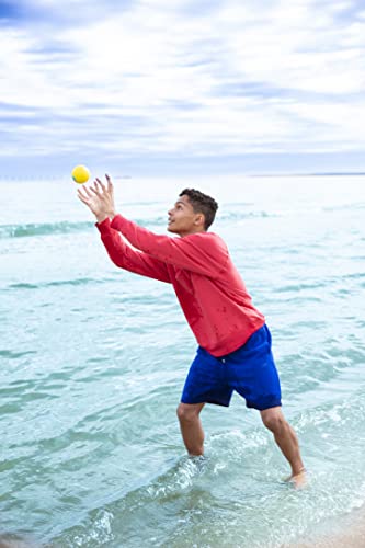 Wahu Water Bouncer 3.5" Teal Foam Skipping Ball – Skips Over 75 Feet on Water