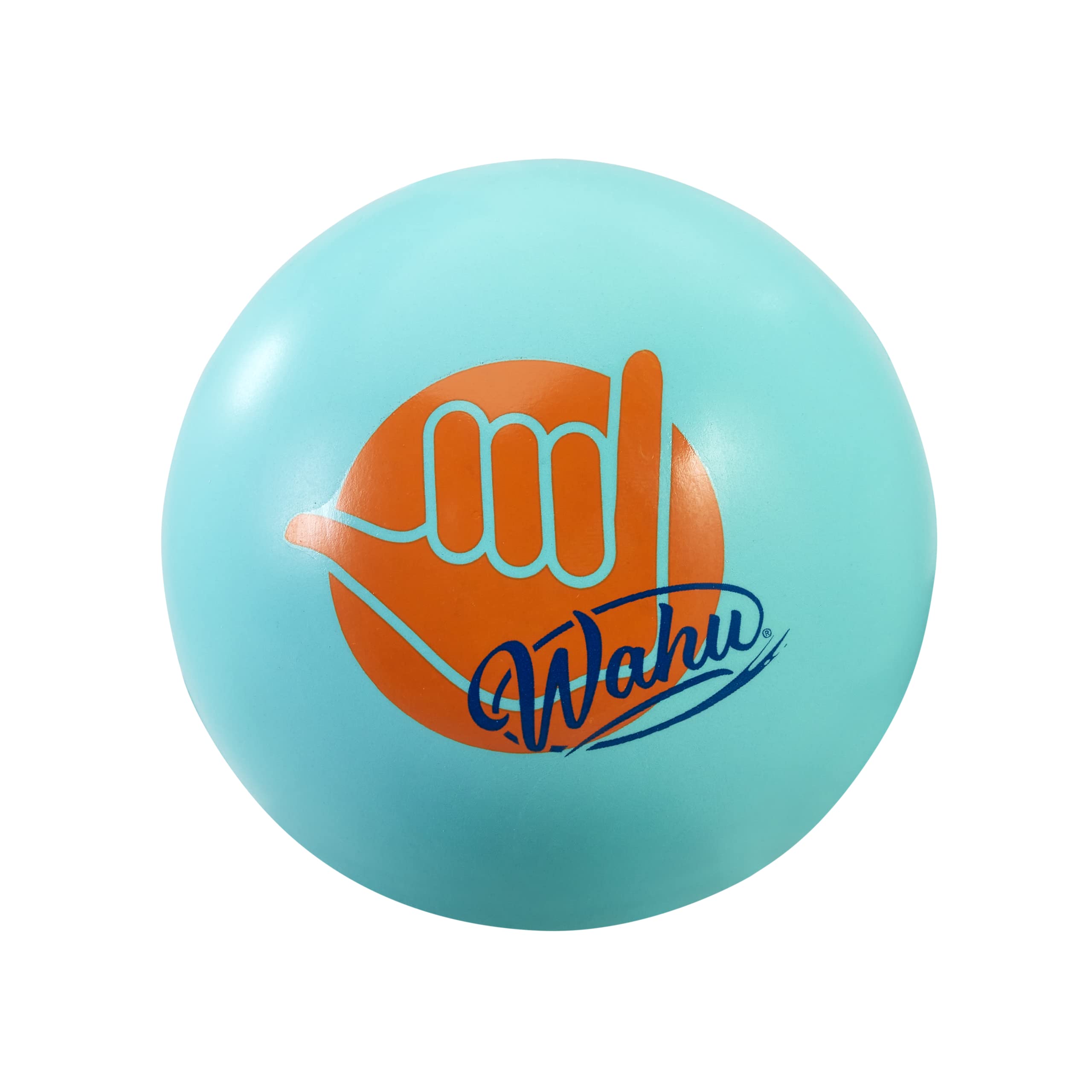 Wahu Water Bouncer 3.5" Teal Foam Skipping Ball – Skips Over 75 Feet on Water