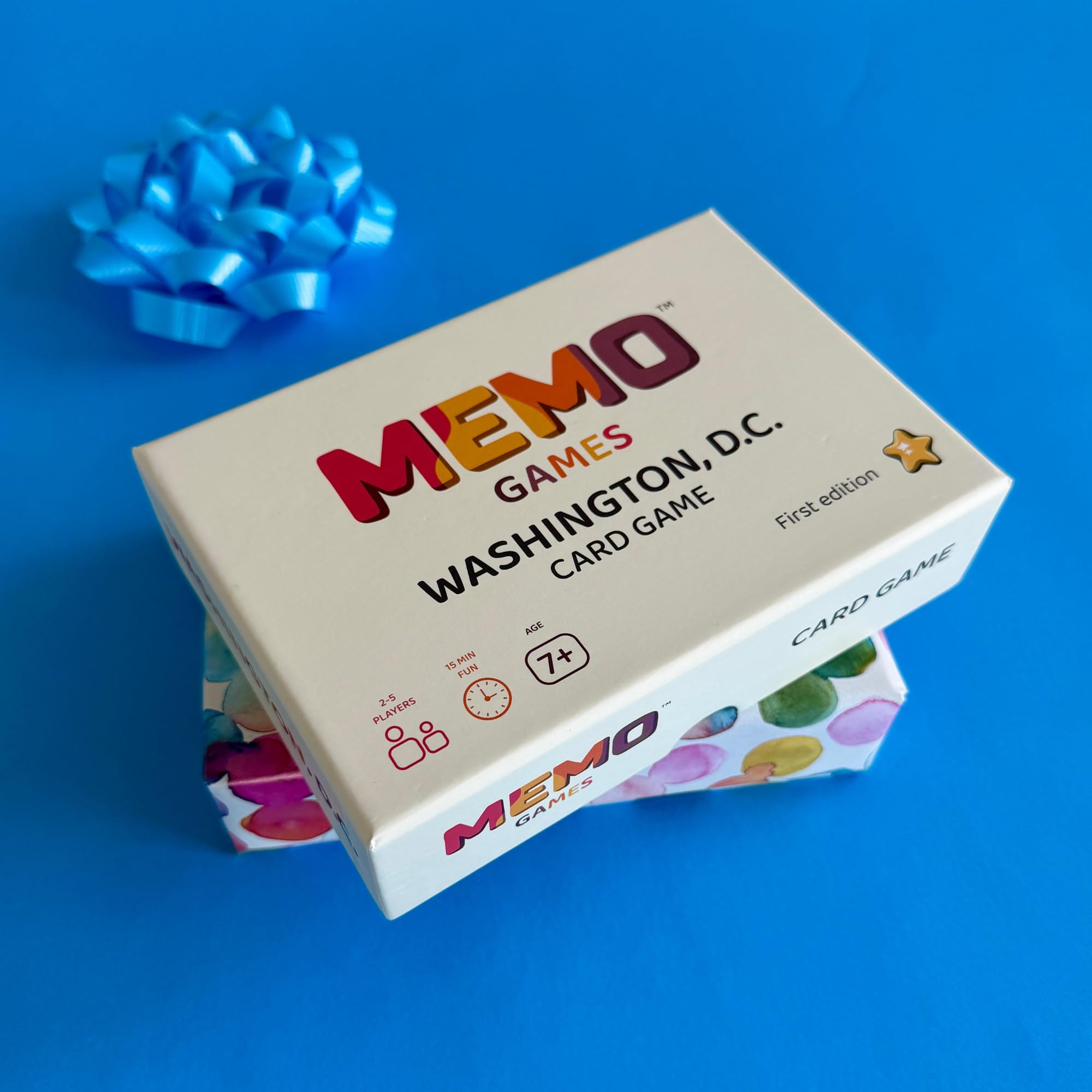 Washington, D.C. Landmarks Memory Matching Card Game – 50 Cards with QR Facts for Ages 7+