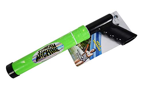 Water Sports Stream Machine TL-600 17-Inch Single Barrel Water Launcher – Shoots Up to 70 Feet, Quick Reload, for Ages 8+