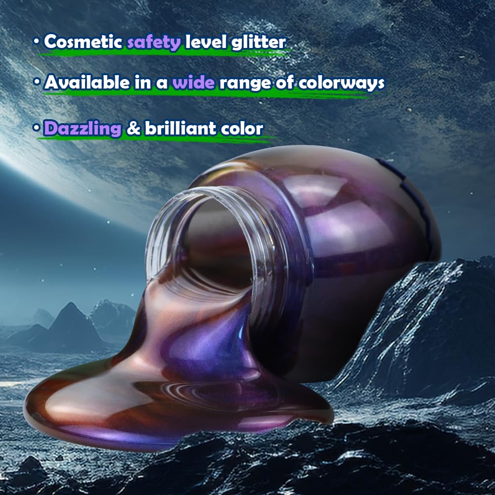 WATERELF Galaxy Slime Venus-Purple 18oz Easter Basket Stuffer Stress Relief Toy