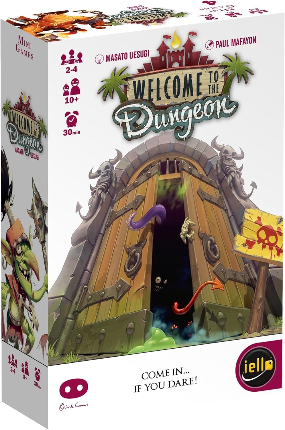 Welcome to the Dungeon: Push-Your-Luck Strategy Board Game for 2-4 Players, Ages 10+