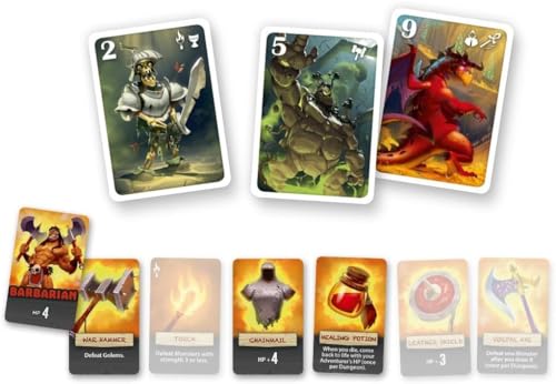 Welcome to the Dungeon: Push-Your-Luck Strategy Board Game for 2-4 Players, Ages 10+