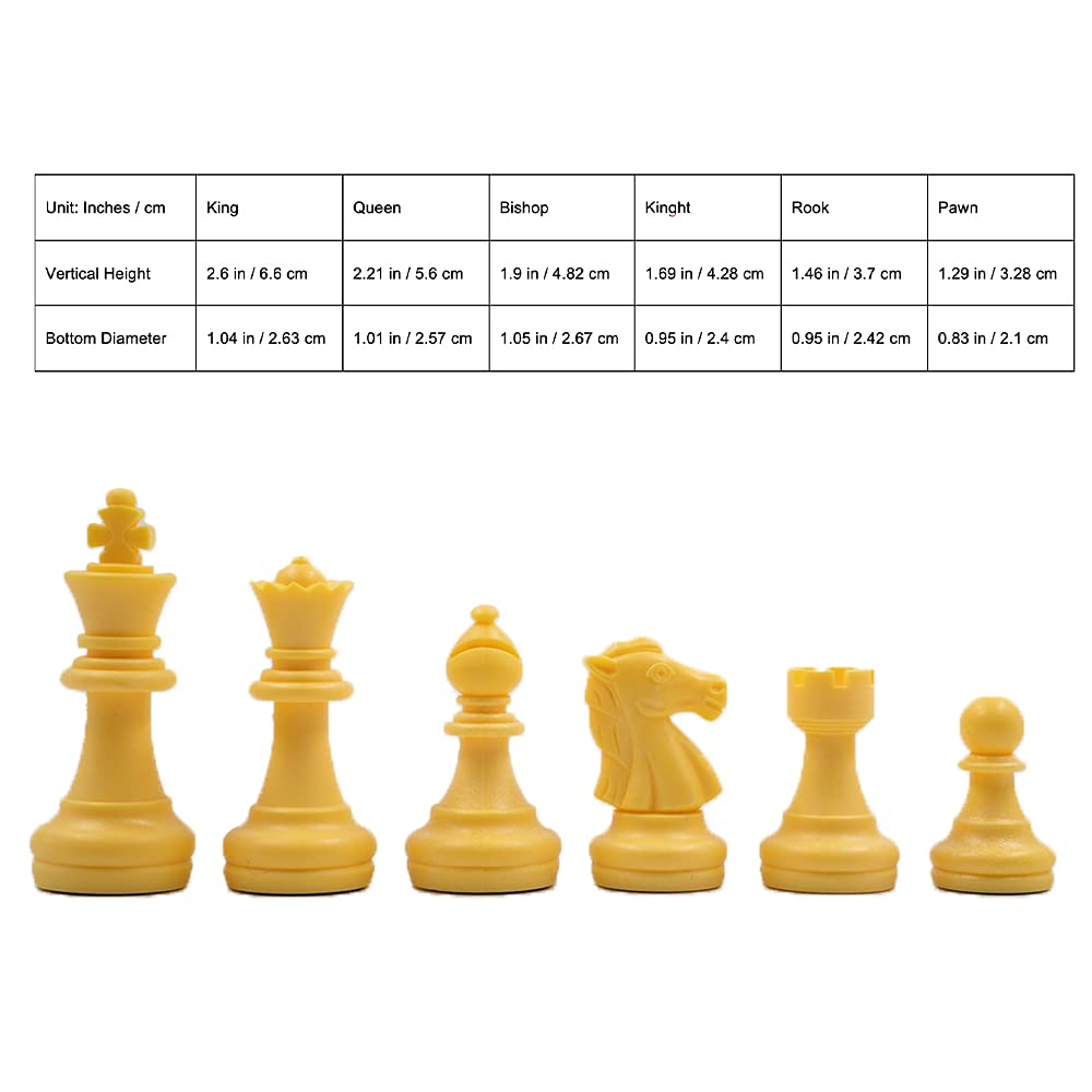WEofferwhatYOUwant Magnetic Chess Set – 2-in-1 Travel Chess and Checkers – 12.4" Folding Board – Portable Strategy Game with Magnetic Pieces