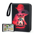 WEST TUNE 400-Pocket Trading Card Binder – Waterproof PU Zipper Album for One Piece, Anime, TCG, and Sports Cards