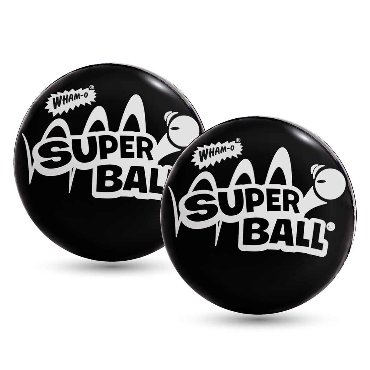 Wham-O Superball with Zectron – Original High-Bounce Ball for Outdoor Play