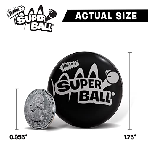 Wham-O Superball with Zectron – Original High-Bounce Ball for Outdoor Play