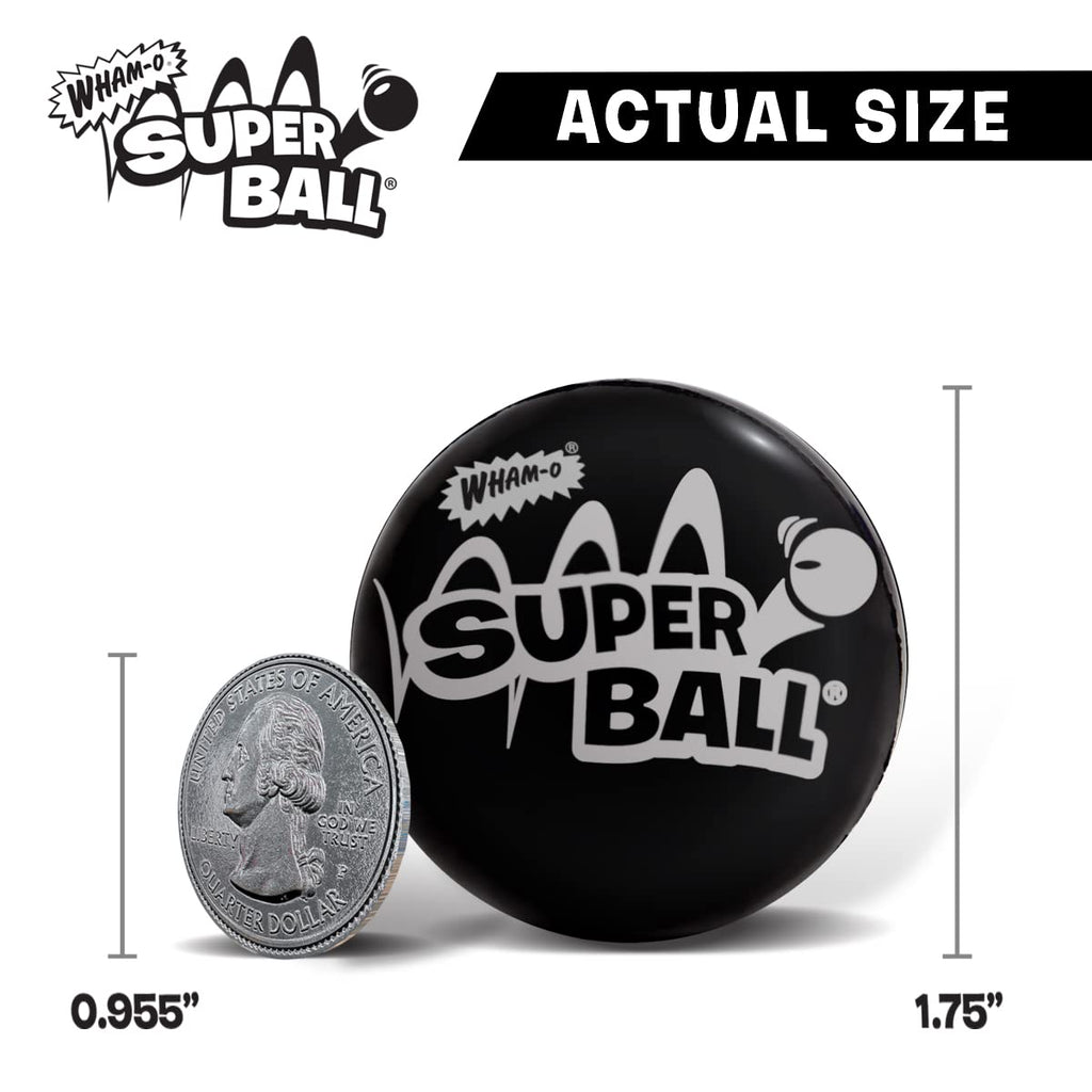 Wham-O Superball with Zectron – Original High-Bounce Ball for Outdoor Play