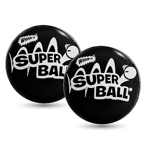 Wham-O Superball with Zectron – Original High-Bounce Ball for Outdoor Play