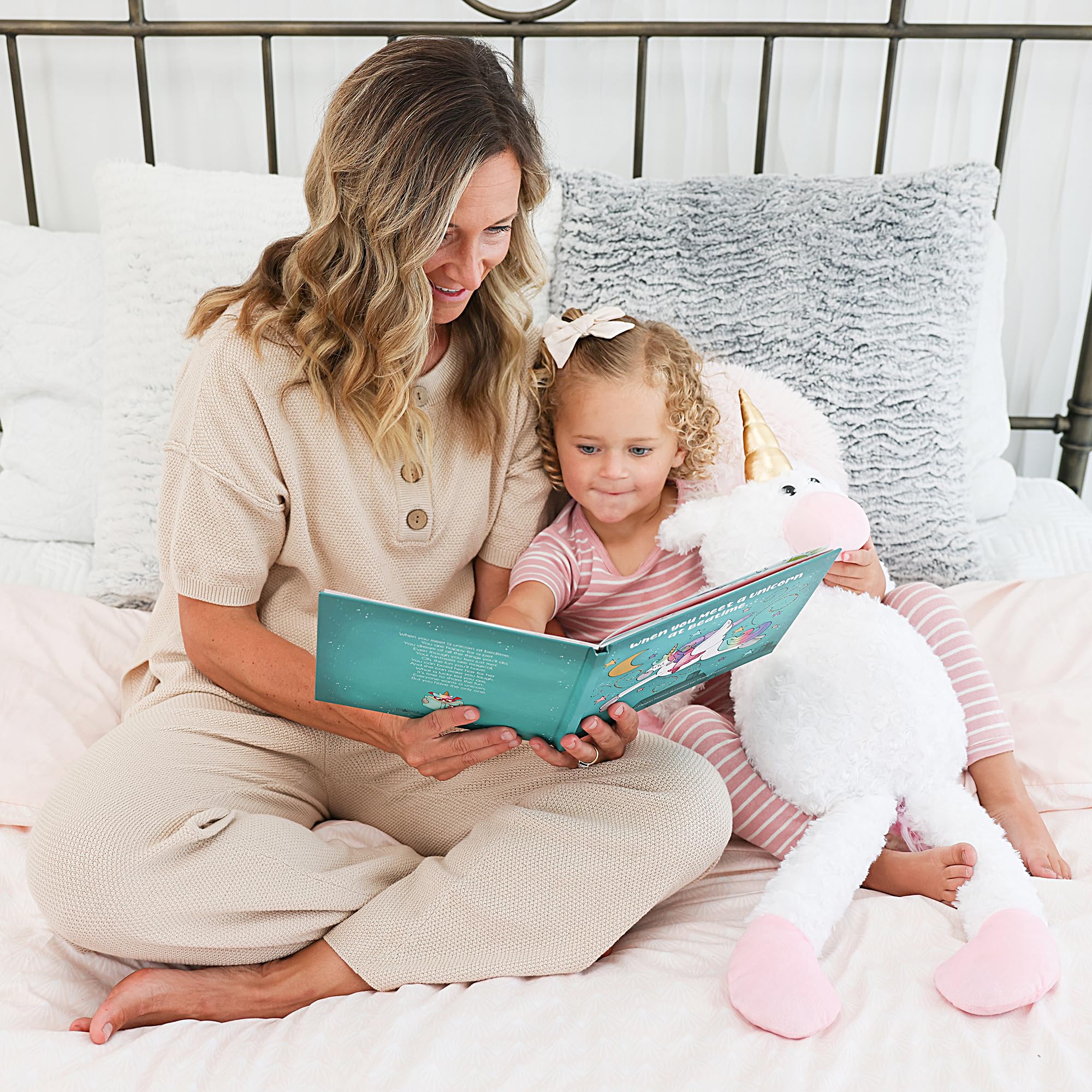 When You Meet a Unicorn at Bedtime — Hardcover Storybook with Games & Recipes