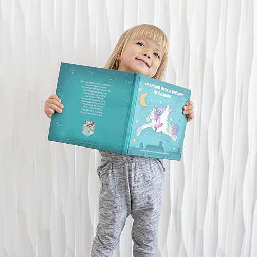 When You Meet a Unicorn at Bedtime — Hardcover Storybook with Games & Recipes