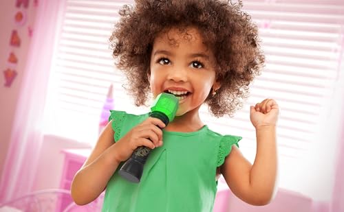 Wicked Sing Along Microphone with Built-in Music and Lights for Toddlers Ages 3+