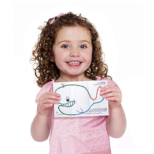 Wikki Stix Sea Life Pak: 12 Hands-On Sea Creature Activities with Fun Facts, Reusable & Made in USA
