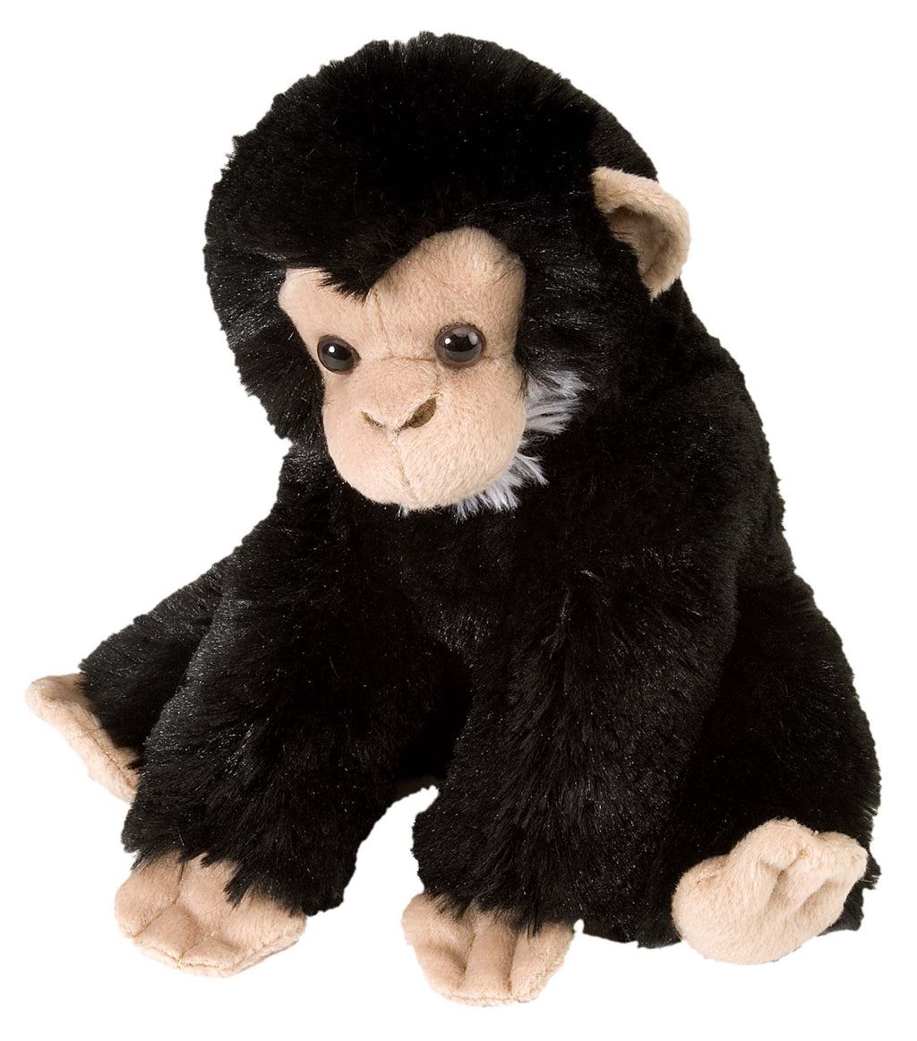 Wild Republic Chimp Baby Plush - 8 Inch Soft Stuffed Animal, Surface Washable