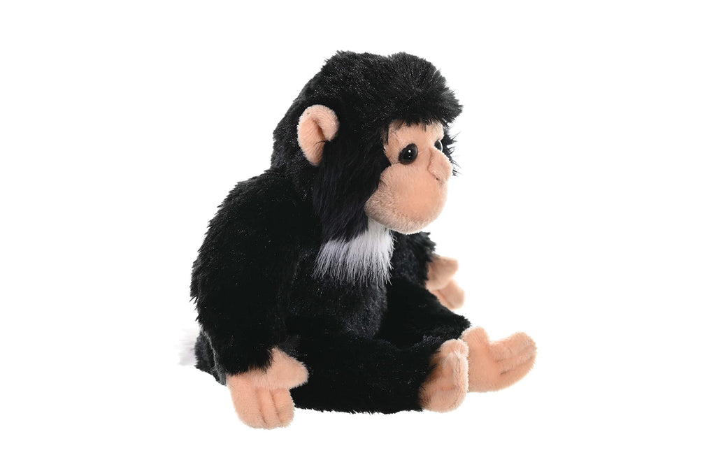Wild Republic Chimp Baby Plush - 8 Inch Soft Stuffed Animal, Surface Washable