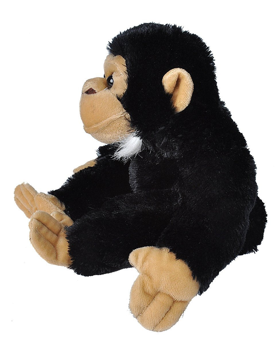 Wild Republic Chimp Baby Plush - 8 Inch Soft Stuffed Animal, Surface Washable