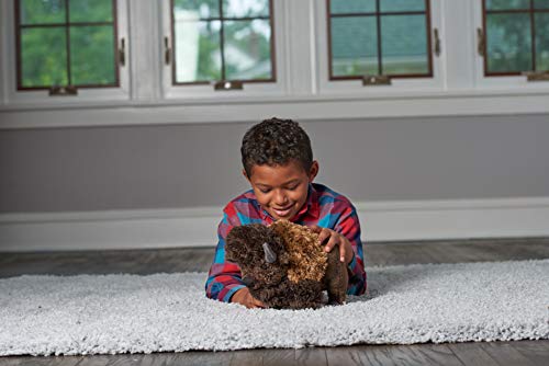 Wild Republic Cuddlekins 8-Inch Bison Plush – Soft Realistic Stuffed Animal