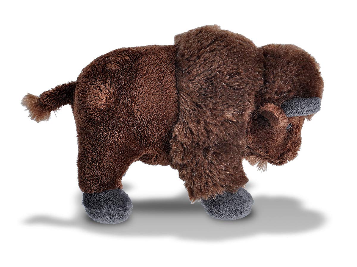 Wild Republic Cuddlekins 8-Inch Bison Plush – Soft Realistic Stuffed Animal