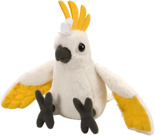 Wild Republic Cuddlekins 8-Inch Cockatoo Plush – Soft Stuffed Animal Toy