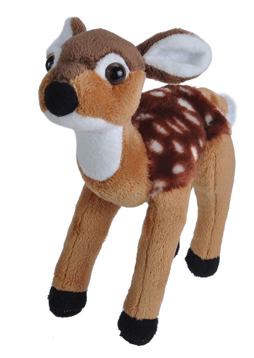 Wild Republic Cuddlekins Fawn Plush – 8-Inch Soft Stuffed Animal Toy