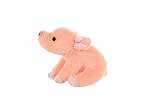 Wild Republic Cuddlekins Mini Baby Pig Plush, 8 Inches, Soft Pink Fur Stuffed Animal