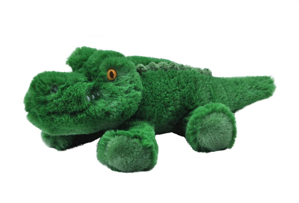 Wild Republic EcoKins Mini Alligator 8-Inch Stuffed Animal - Made from 7 Recycled Water Bottles