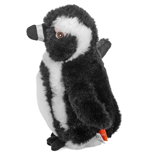 Wild Republic EcoKins Mini Blackfoot Penguin Stuffed Animal – 8-Inch Eco-Friendly Plush Toy Made from 7 Recycled Water Bottles