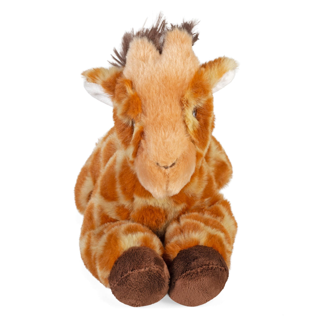 Wild Republic EcoKins Mini Giraffe Stuffed Animal – 8 Inch Eco-Friendly Plush Toy Made from 7 Recycled Water Bottles