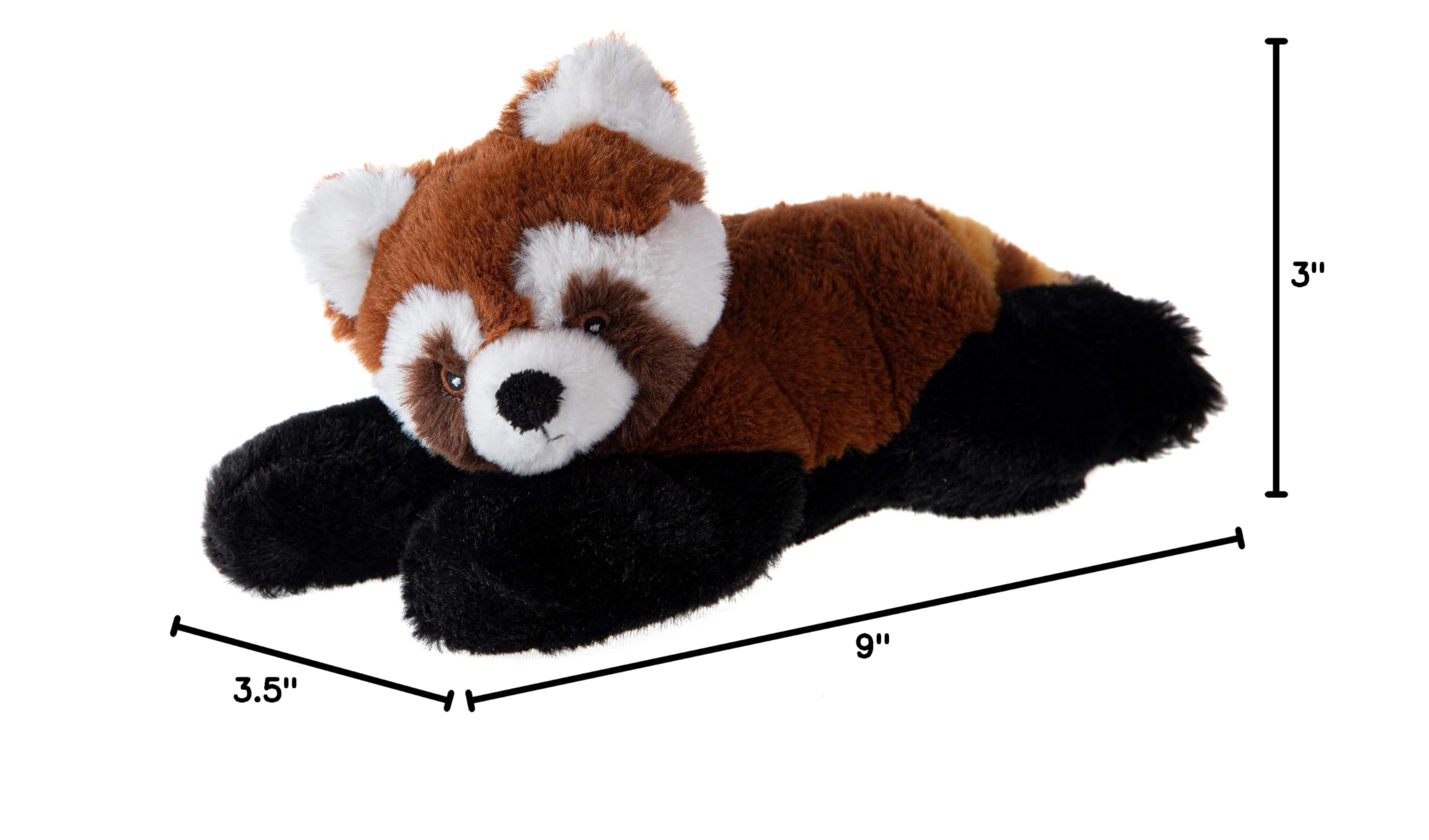 Wild Republic EcoKins Mini Red Panda Stuffed Animal – 8 Inch Eco-Friendly Plush Made from 7 Recycled Water Bottles