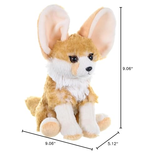 Wild Republic Fennec Fox Plush – 8-Inch Cuddlekins Stuffed Animal Toy