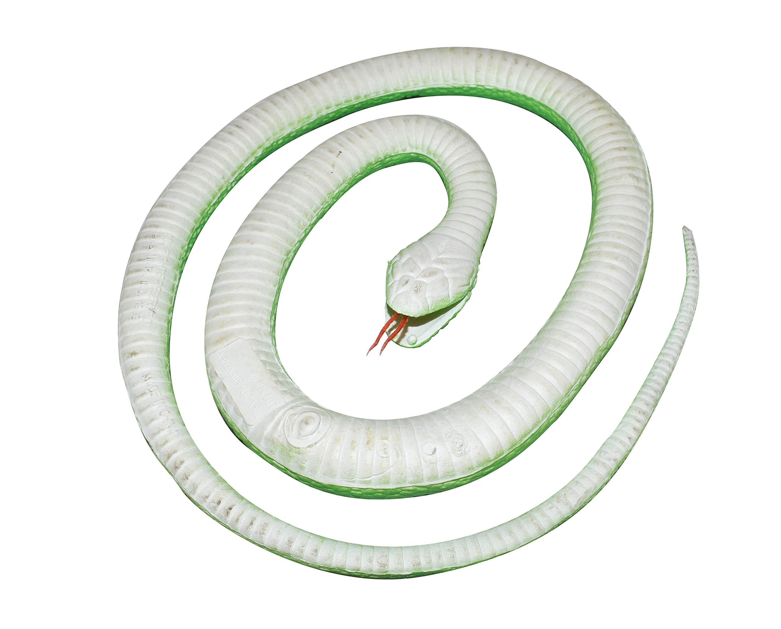 Wild Republic Garter Rubber Snake Toy – 46-Inch Safe & Educational Toy for Kids