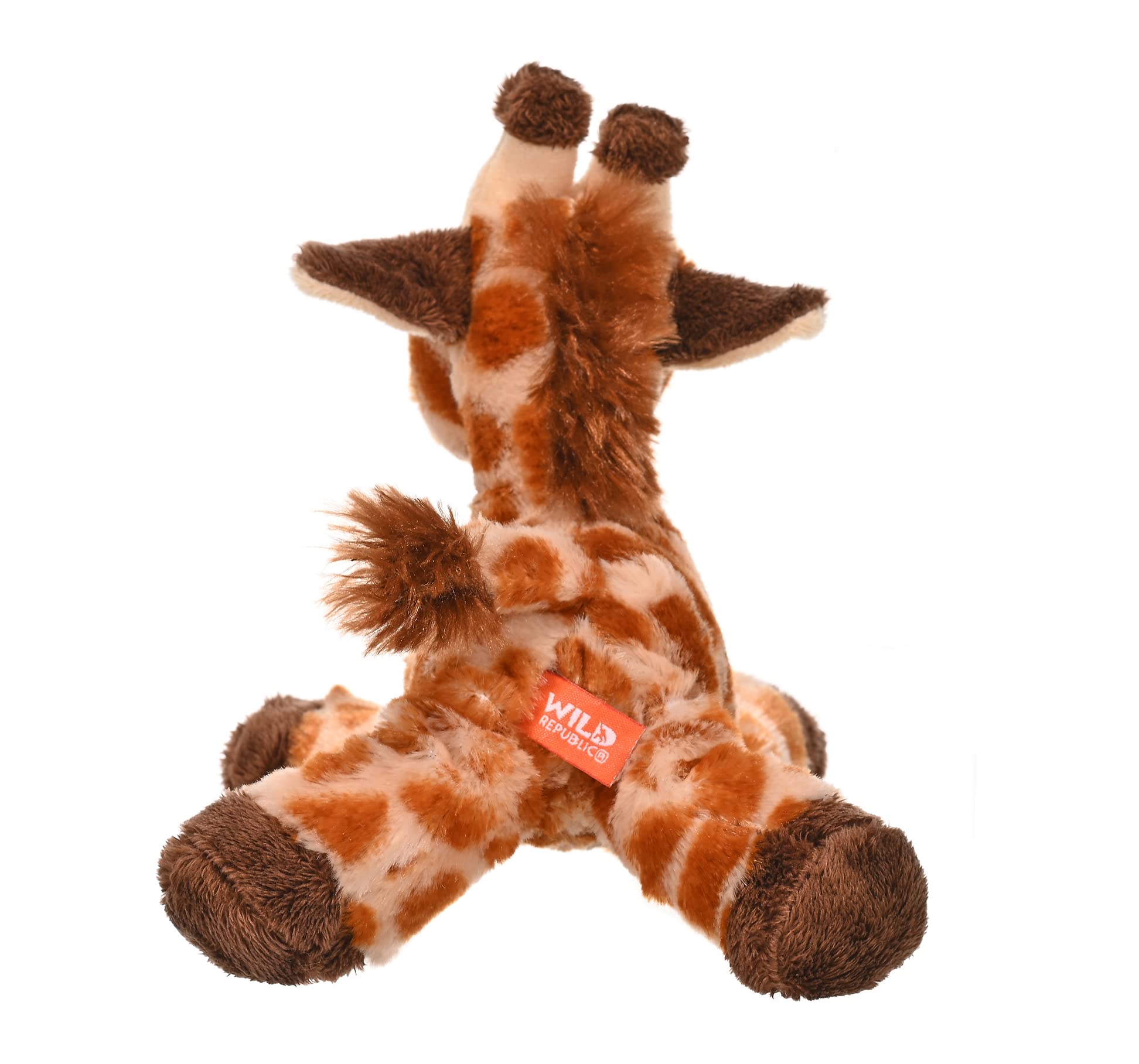 Wild Republic Hug'Ems Giraffe Plush – 7 Inch Stuffed Animal Toy for Kids