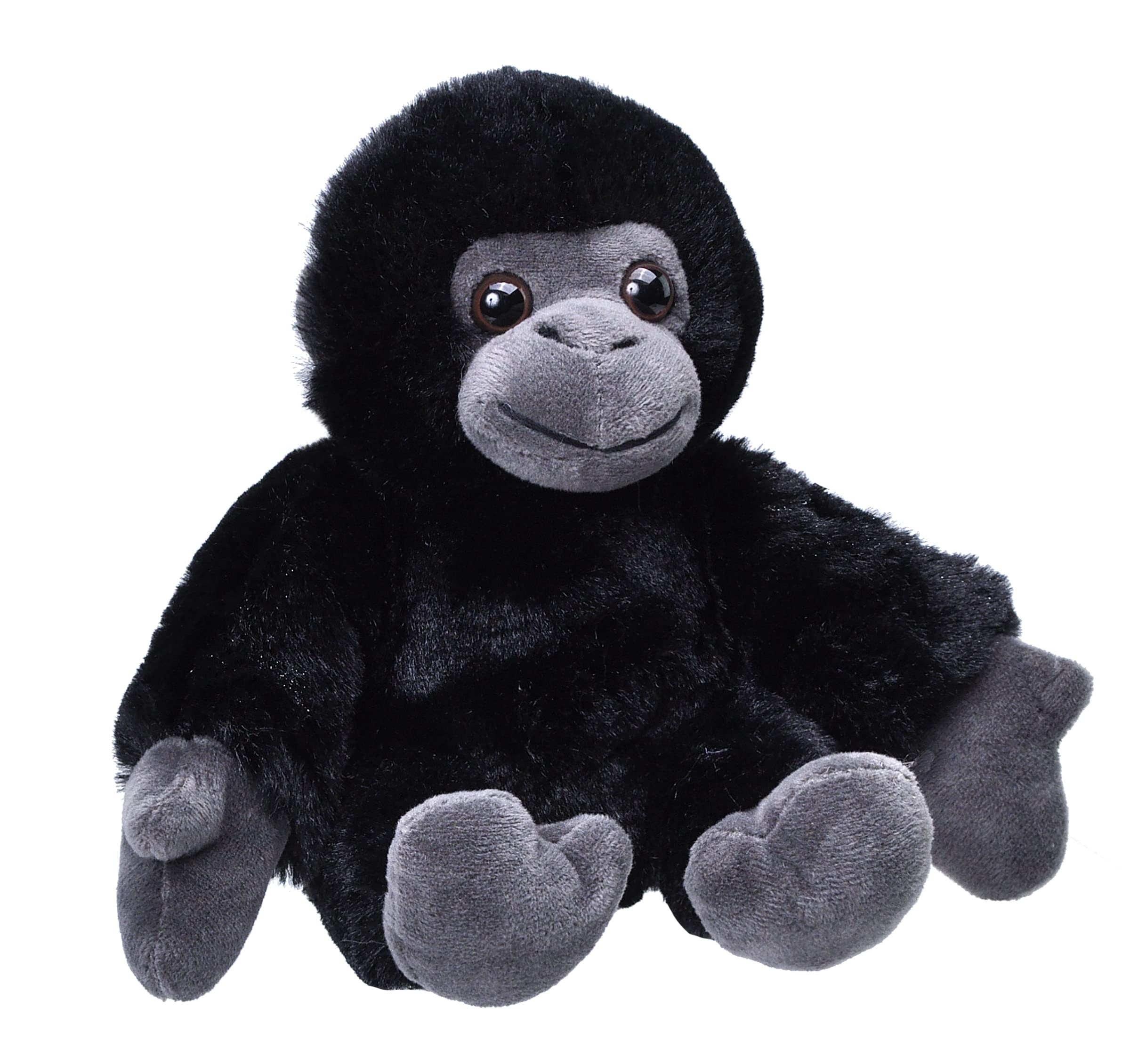 Wild Republic Hug’Ems Gorilla Plush – 7 Inch Stuffed Animal for Kids