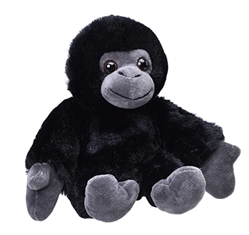Wild Republic Hug’Ems Gorilla Plush – 7 Inch Stuffed Animal for Kids