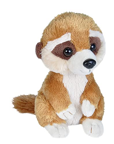 Wild Republic Hug'Ems Meerkat Plush Toy – Soft Stuffed Animal, 7 Inches