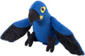Wild Republic Hyacinth Macaw Plush Toy - 8 Inch Stuffed Animal, Surface Washable