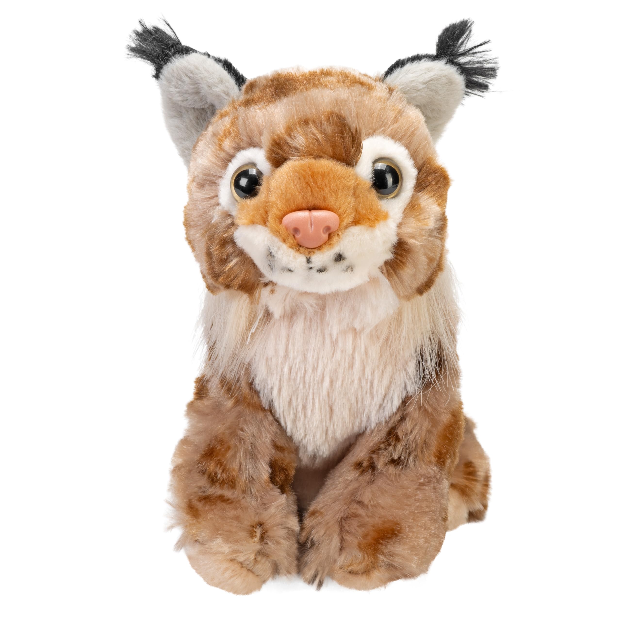 Wild Republic Lynx Baby Plush, 8 Inches – Realistic Stuffed Animal Toy for Kids