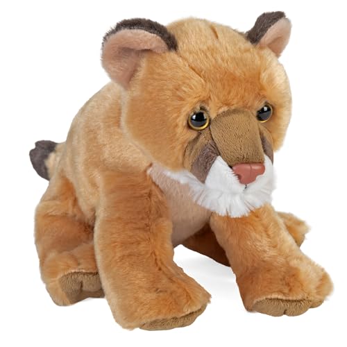 Wild Republic Mountain Lion Plush – 8-Inch Cuddlekins Stuffed Animal for Kids