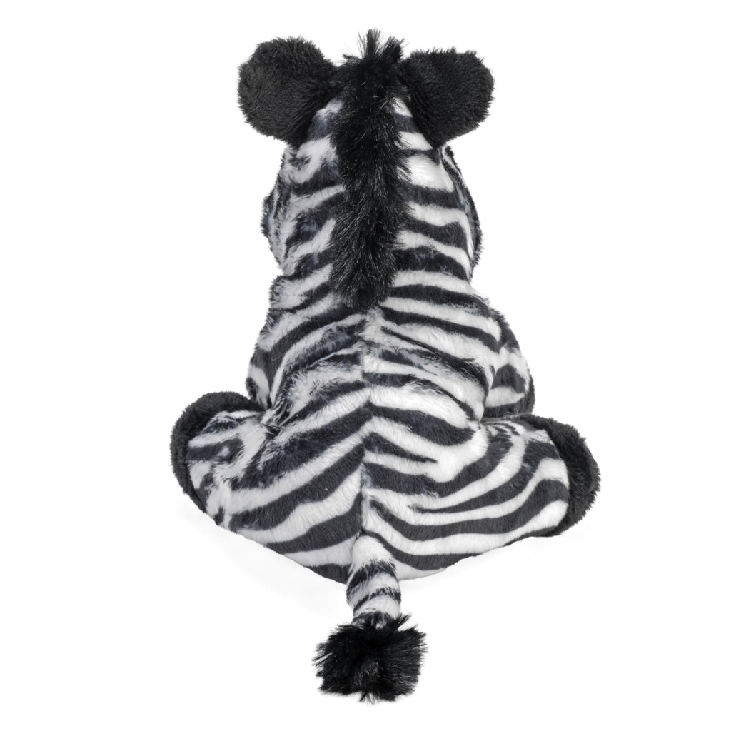 Wild Republic Pocketkins Eco Zebra – 5-Inch Recycled Plush Toy, Eco-Friendly Stuffed Animal