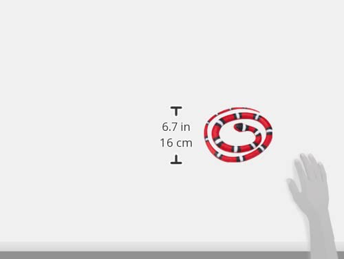 Wild Republic Scarlet Snake - 46-Inch Realistic Rubber Toy, Safe for Kids 3+