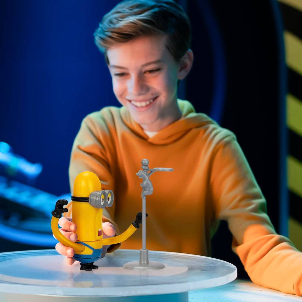 Wild Spinning Mega Tim Action Figure from Despicable Me 4 – Press Down to Spin and Knock Down