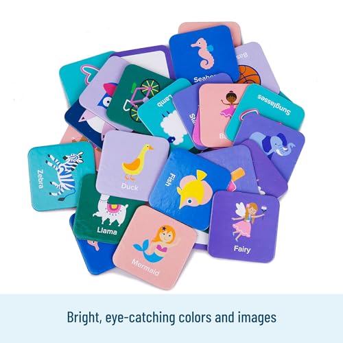 Wildkin Memory Matching Game – 72 Durable Cards for Toddlers & Preschoolers