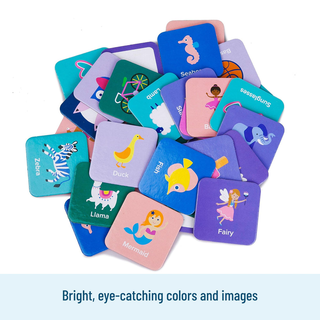 Wildkin Memory Matching Game – 72 Durable Cards for Toddlers & Preschoolers