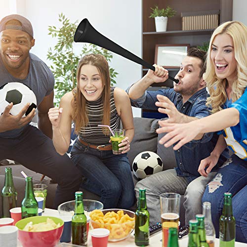 Windy City Novelties 28-Inch Black Collapsible Stadium Horn – Reusable Noisemaker for Sports Fans