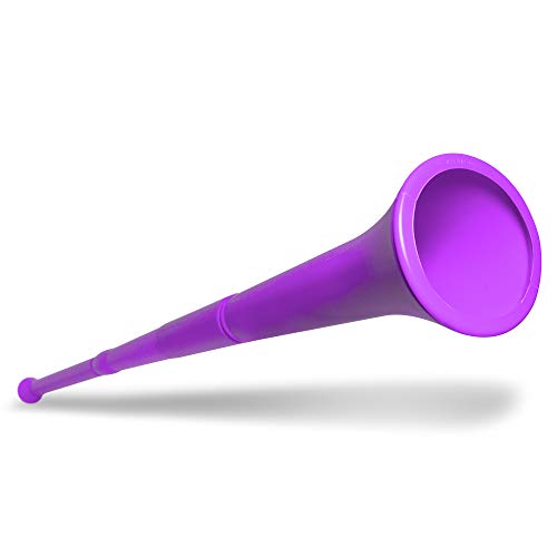 Windy City Novelties 28-Inch Purple Collapsible Stadium Horn – Reusable Vuvuzela Noisemaker for Sports Fans