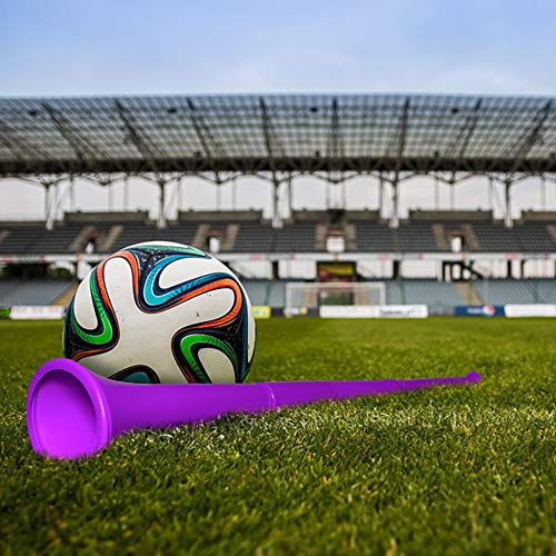 Windy City Novelties 28-Inch Purple Collapsible Stadium Horn – Reusable Vuvuzela Noisemaker for Sports Fans