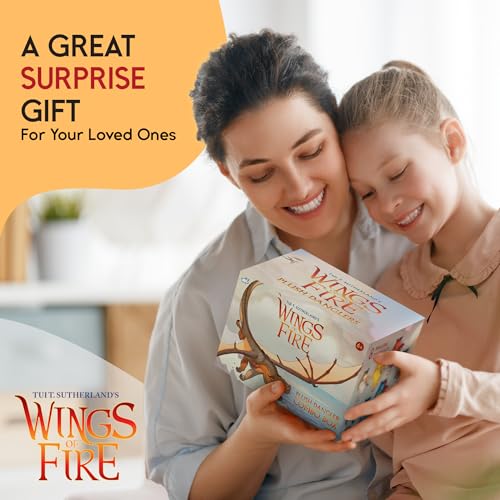 Wings of Fire Plush Danglers: Tsunami & Mystery Dragon Combo Box – Soft Collectibles with Backpack Clip