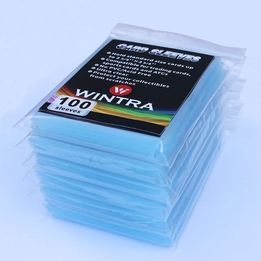 WINTRA 1000 Clear Penny Card Sleeves – 2-5/8 x 3-5/8" Soft Protectors for Sports & Trading Cards