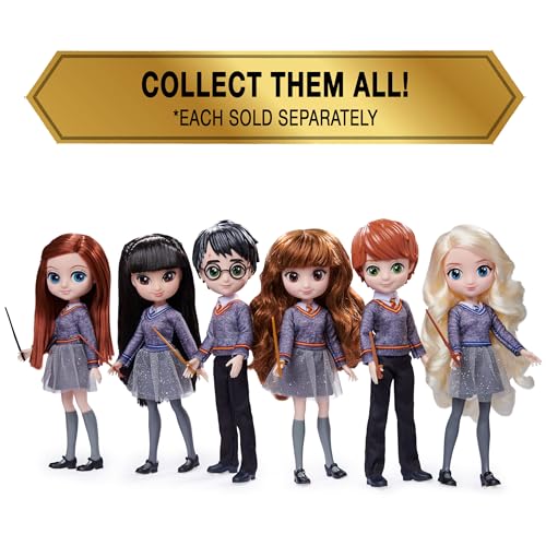 Wizarding World Harry Potter 8-Inch Hermione Granger Doll with Wand and Hogwarts Uniform, Toy for Kids Ages 5+